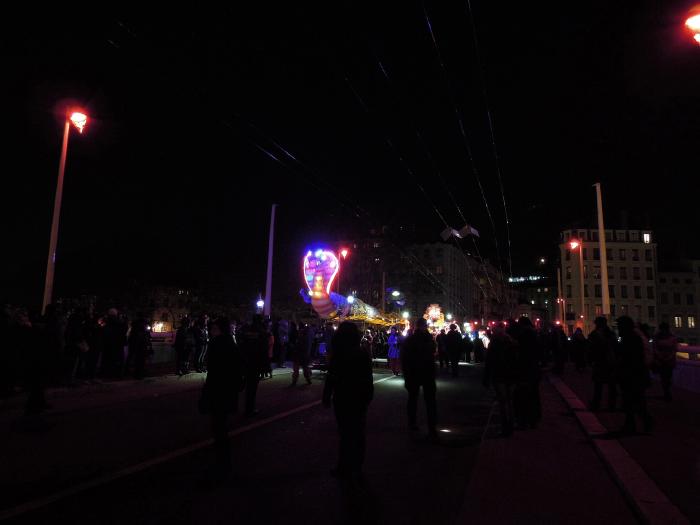 Dragon de lumière - Fête des Lumières 2012 - Lyon