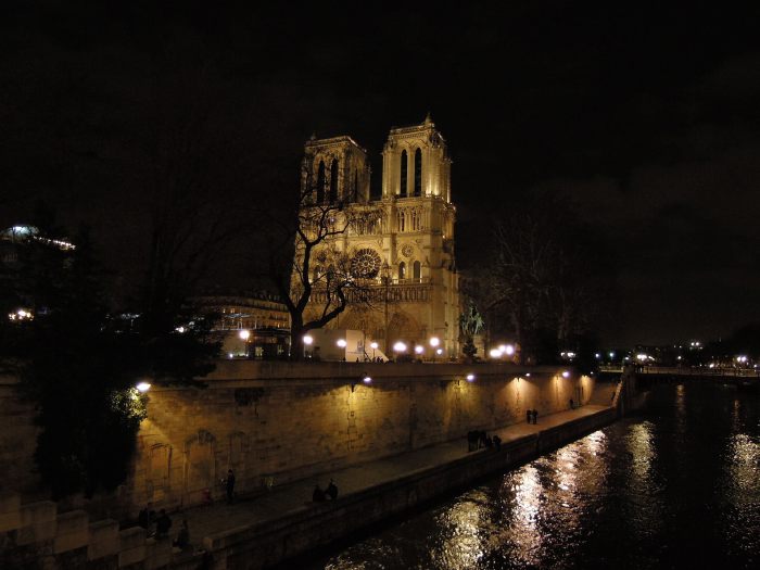 — Cathédrale Notre-Dame de Paris vue depuis les quais St Michel - Paris —