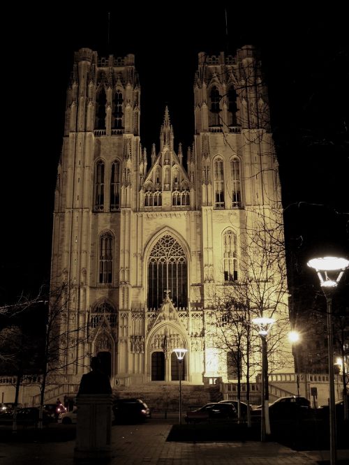 — Cathédrale St Michel-Ste-Gudule à Bruxelles - Bruxelles —