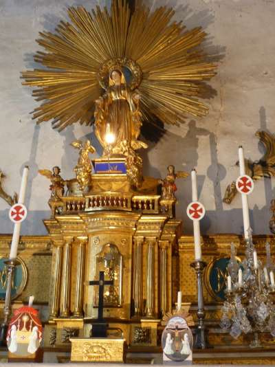 Autel de la chapelle des Pénitents — Le Puy en Velay