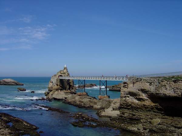 Rocher de la Vierge — Biarritz