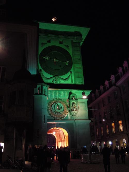 — Tour de l'Horloge — Nuit des musées — Bern/Berne —