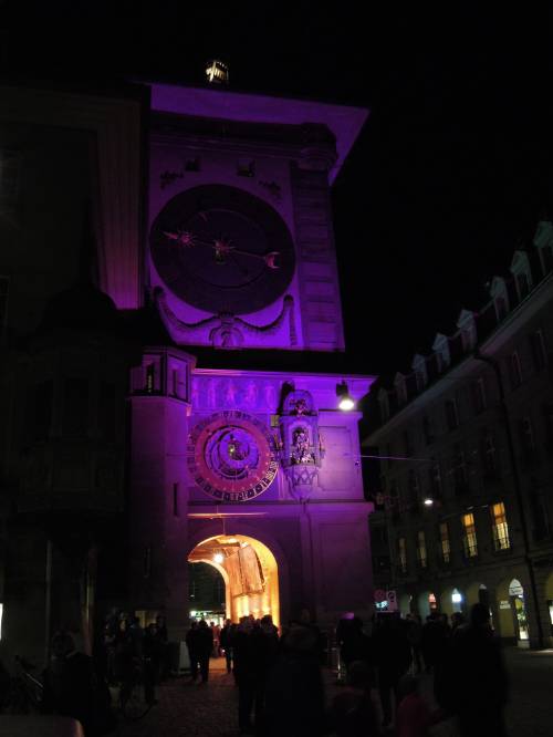 — Tour de l'Horloge — Nuit des musées — Bern/Berne —