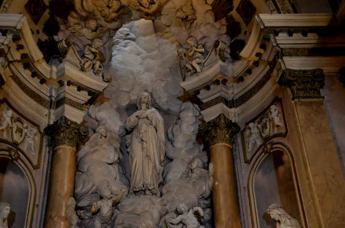 Vierge couronnée à l'enfant — Cathédrale Notre-Dame-de-la-Seds — Toulon