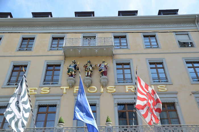 — Hôtel "Les trois rois" - Bâle/Basel —