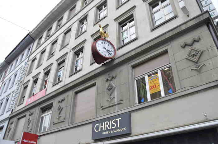 — Horloge "Christ" - Bâle/Basel —