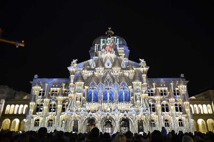 — 3e Session: Son et lumières sur le Bundesrat (Conseil fédéral) — Bern/Berne —