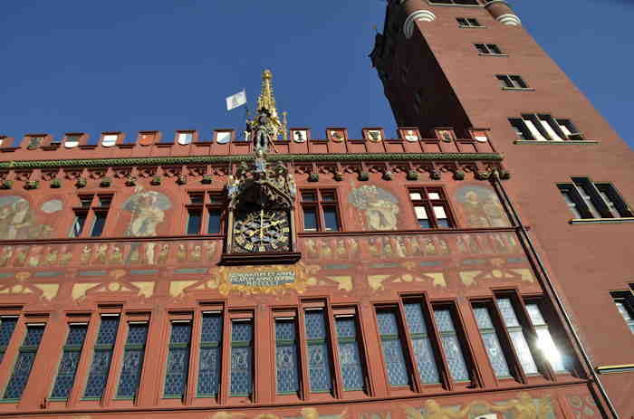 — Horloge de l'Hôtel de ville - Bâle/Basel —