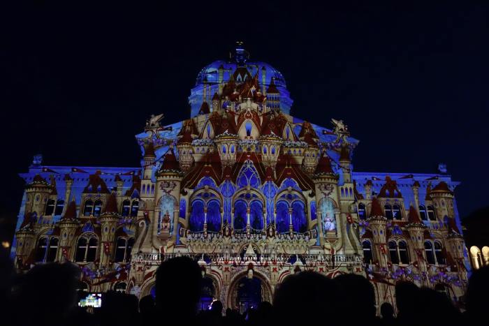 — 3e Session: Son et lumières sur le Bundesrat (Conseil fédéral) — Bern/Berne —