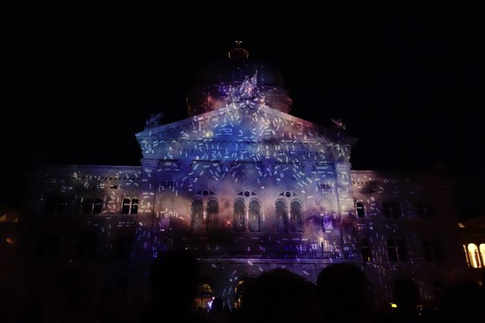 — 3e Session: Son et lumières sur le Bundesrat (Conseil fédéral) — Bern/Berne —