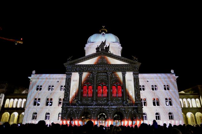 — 3e Session: Son et lumières sur le Bundesrat (Conseil fédéral) — Bern/Berne —