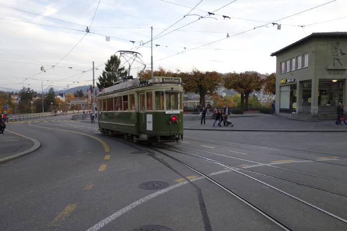 — Tramway "Museum Expo photo" temporaire — Casinoplatz - Bern/Berne —