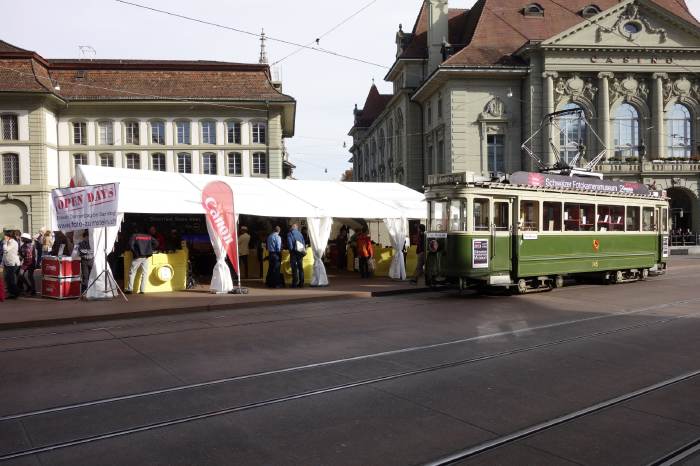— "Museum Expo photo temporaire 25-26/11/2013" — Casinoplatz - Bern/Berne —