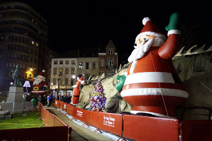 — Marché de Noël — Place Ste Catherine — Bruxelles —