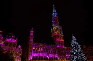 — Illuminations sur la Grand-Place — Bruxelles —