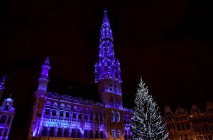 — Illuminations sur la Grand-Place — Bruxelles —