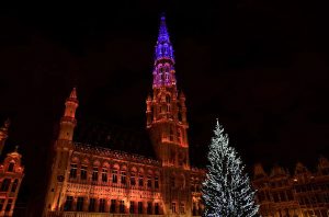 — Illuminations sur la Grand-Place — Bruxelles —