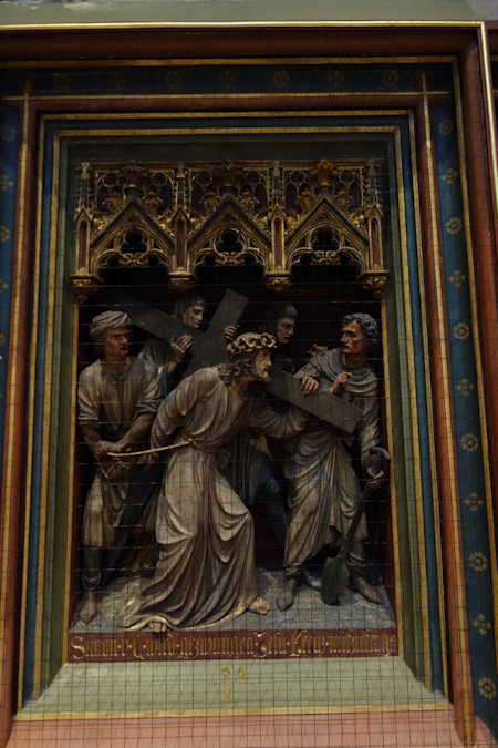 — Scène du chemin de croix - Cathédrale Saint-Pierre et Sainte-Marie — Cologne —