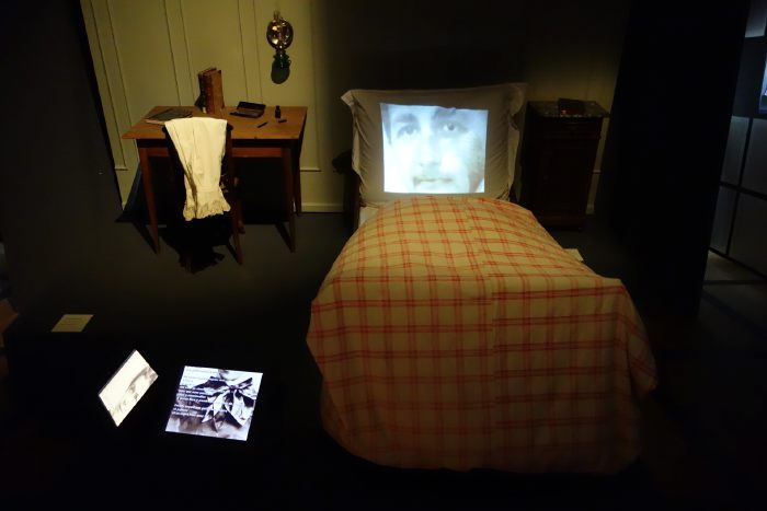 — Bureau et lit d'Einstein — Musée Einstein — Berne —