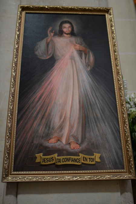 Tableau "Icône du Christ Miséricordieux"  — Eglise St Nazaire — Sanary/sur/mer —