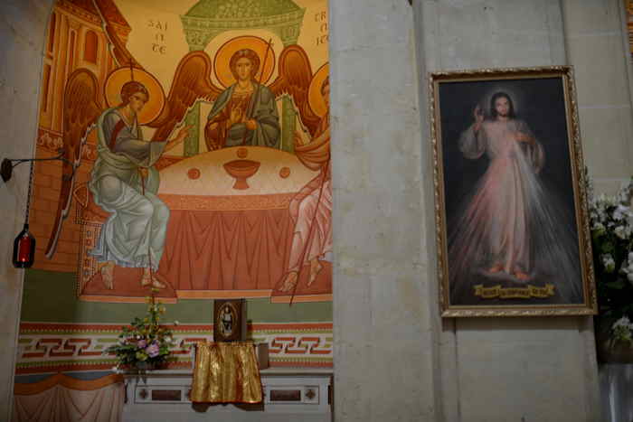 — Tableau "Icône du Christ Miséricordieux" —  — Eglise St Nazaire — Sanary/sur/mer —