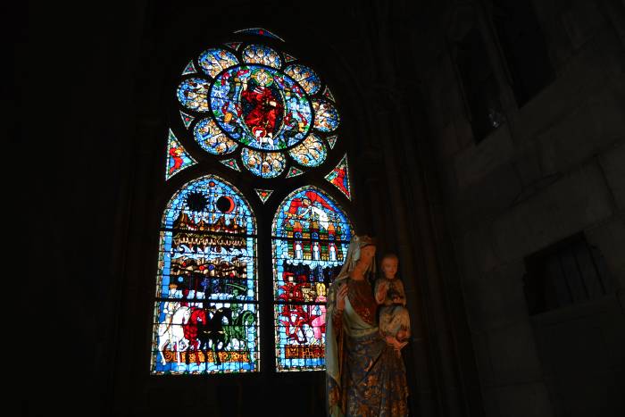 — Vitrail de l'Apocalypse — Cathédrale Notre Dame de l'Assomption — Clermont-Ferrand —