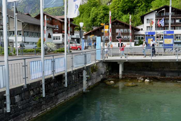 Embarcadère et gare de Brienz — Brienz