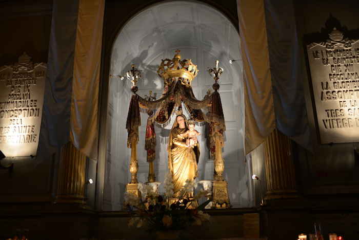 — "Vierge Marie" couronnée — Notre Dame de Seds — Toulon —