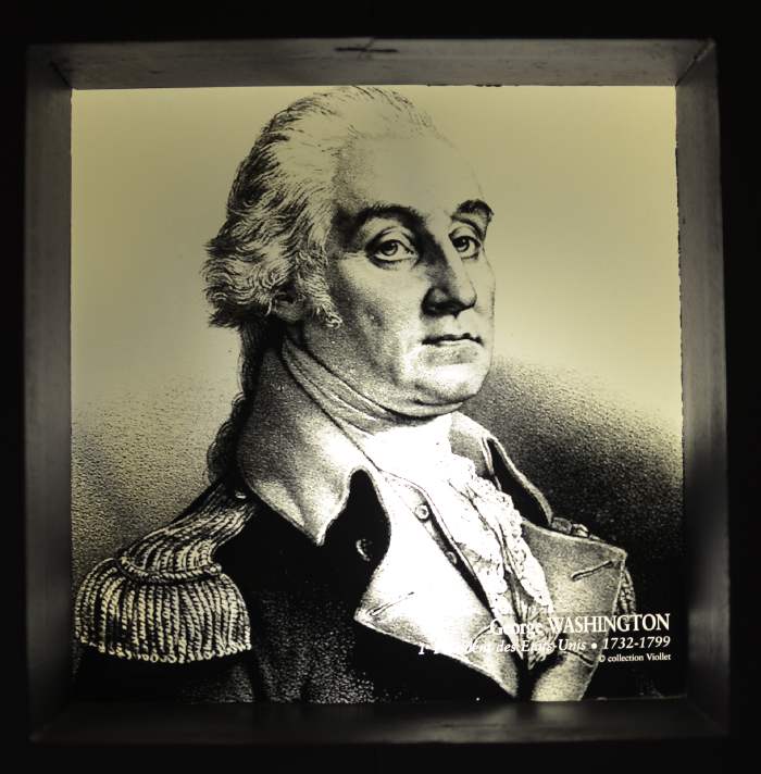 — G. Washington —  — Exposition: Franc-maçonnerie (Détail) - Château Musée Chavaniac-Lafayette - Chavaniac-Lafayette (43)—