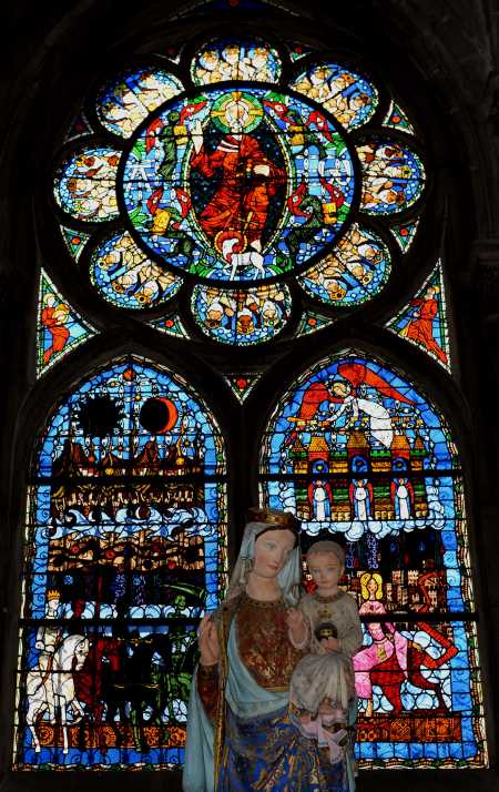 — Vitrail de l'Apocalypse - Cathédrale Notre Dame de l'Assomption - Clermont-Ferrand —