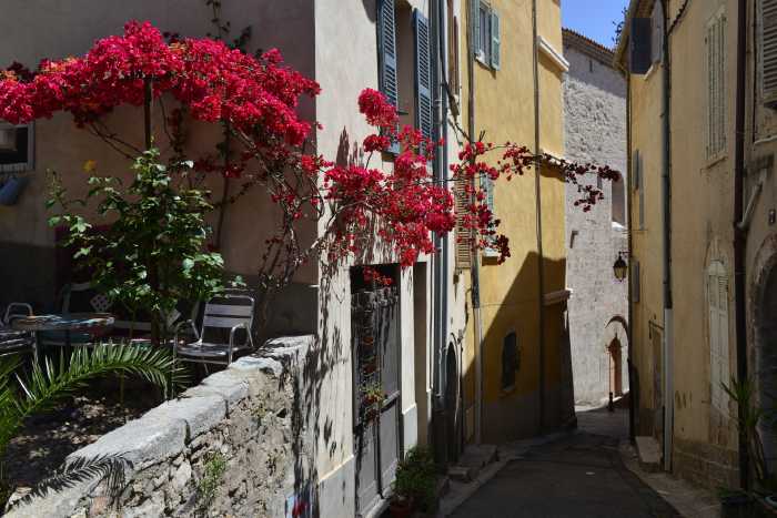 — Massifs de fleurs en façades — Hyères —