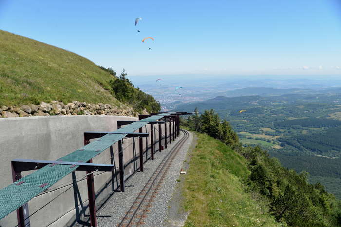 — Gare d'arrivée du Panoramique des Dômes au sommet du Puy-de-Dôme - Clermont-Ferrand —