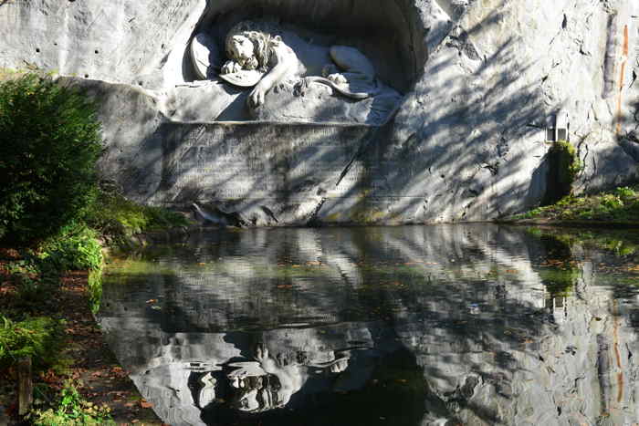 — Monument "Le Lion de Lucerne" — Lucerne —