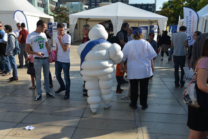 — Expo Michelin sur la Place de Jaude — Clermont-Ferrand —