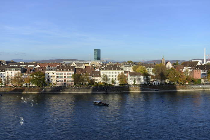 — Passage du bac sur le Rhin — Bâle/Basel —