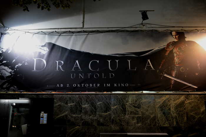 — Affiche du film: Dracula untold — Bâle/Basel —