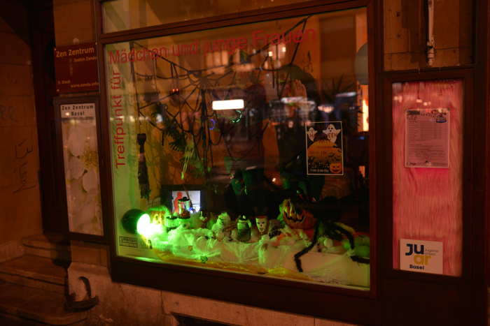 — Vitrine Halloween — Bâle/Basel —