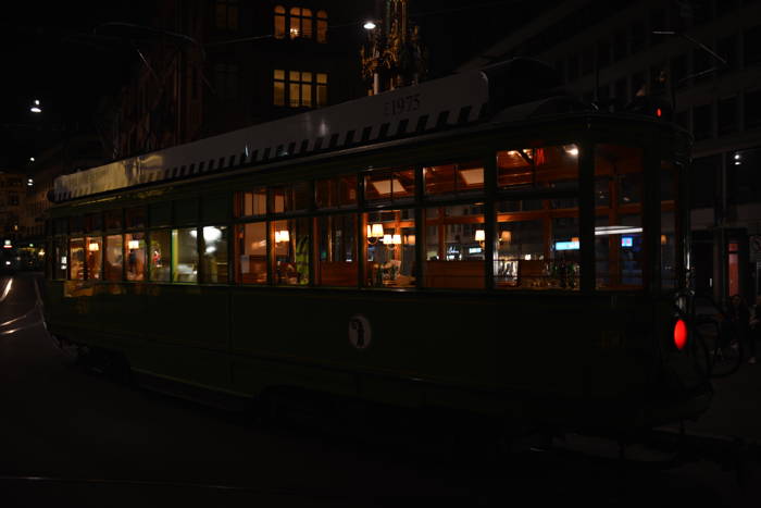 — Wagon-restaurant de tramway — Bâle/Basel —