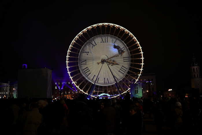 3:11 ou 4:11/15:11 ou 16:11?  — Grande Roue Europe Rad — Place Bellecour — Fête des lumières — Lyon —