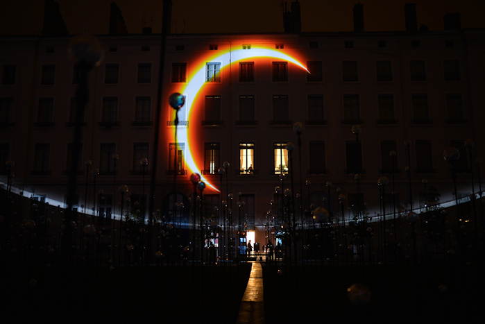 — Lianakea: spectacle cosmique — Fête des lumières — Lyon —