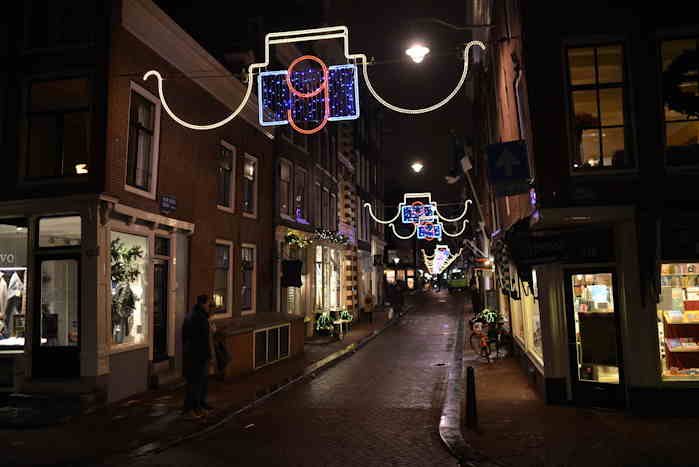 — Illuminations de Fêtes de fin d'année — Amsterdam —