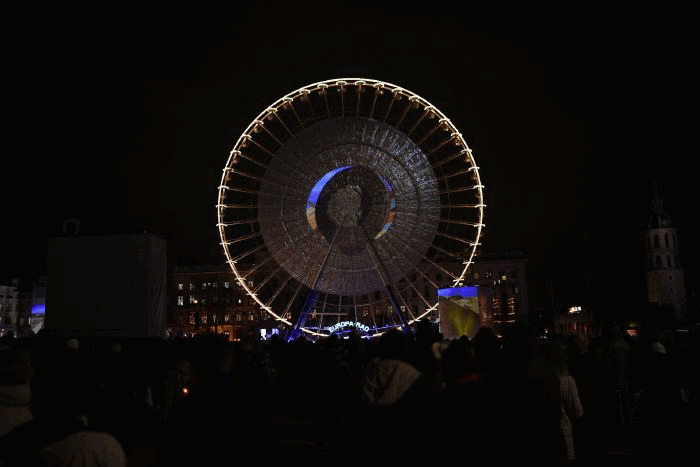 — Grande Roue — Place Belle-cour — Lyon —
