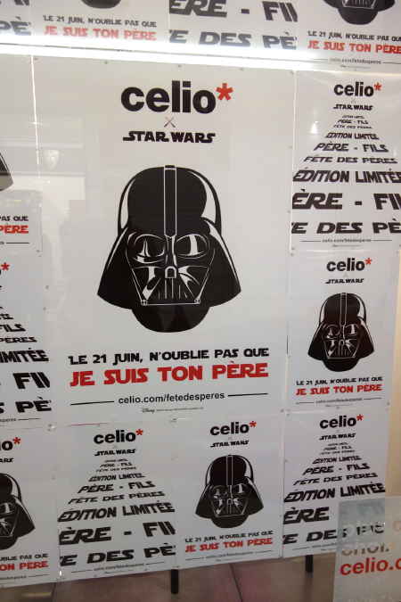 Affichage boutique CELIO