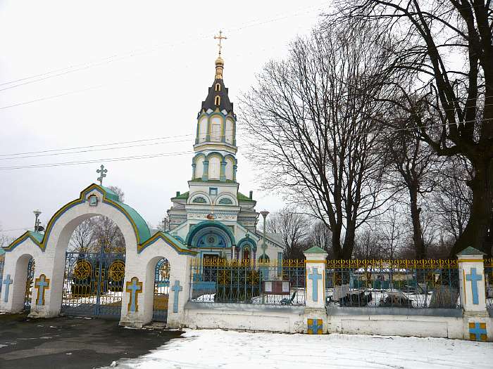 Eglise St Elie en cours de restauration - Tchernobyl