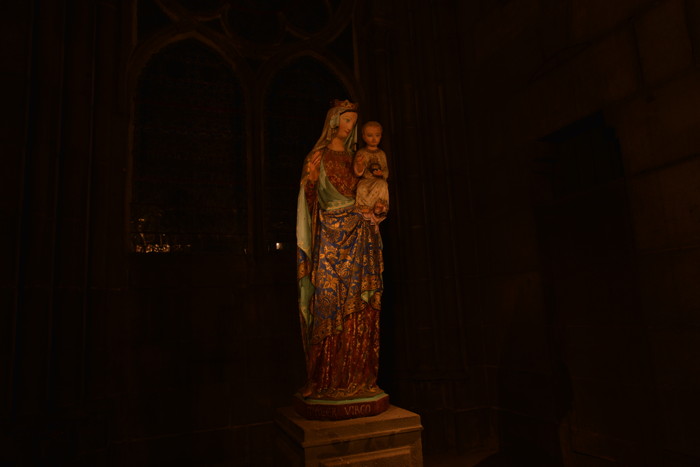 Vierge à l'enfant — Cathédrale Notre-Dame-de-L'Assomption — Clermont-Ferrand