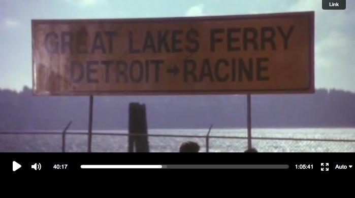 Ferry des Grands Lacs  Detroit-Racine