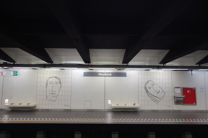 Station de métro Maalbeek/Maelbeek — Bruxelles