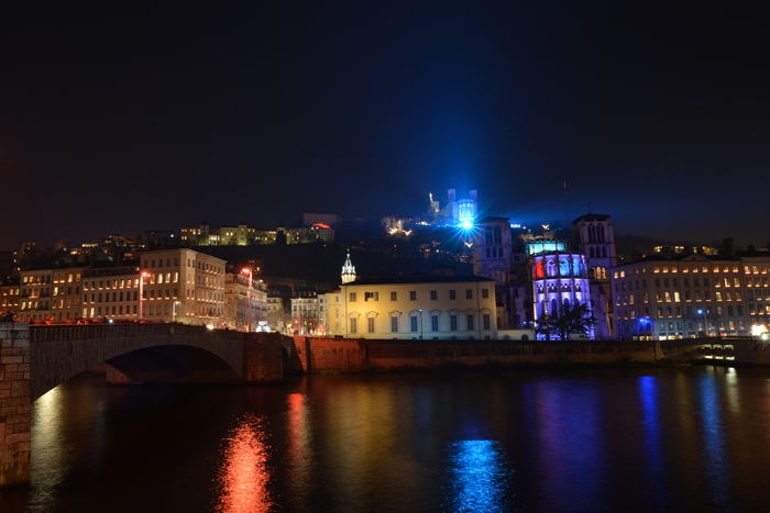 — Basilique de Fourvière — Fête des lumières — Lyon —