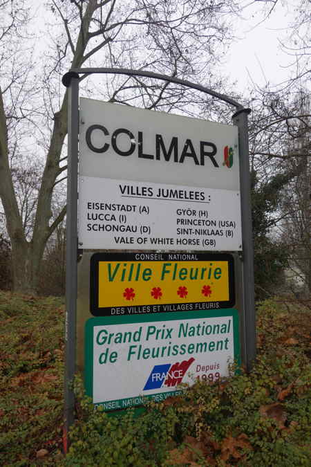 Panneau indicateur — Colmar