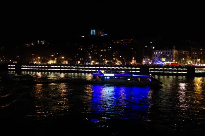 — Berges de la Saône — Fête des Lumières — Lyon —